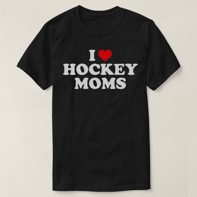 Camiseta Me encanta el diseño divertido de las mamás de hoc (Diseño del anverso)
