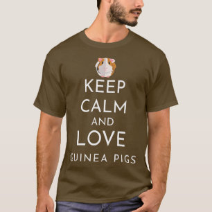 Camiseta Me encanta el diseño gráfico de Novedad de cerdos 