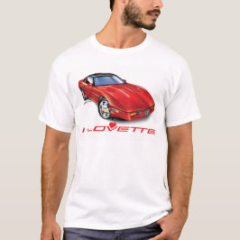 CAMISETA ME ENCANTA EL DISEÑO ÚNICO DE COCHES