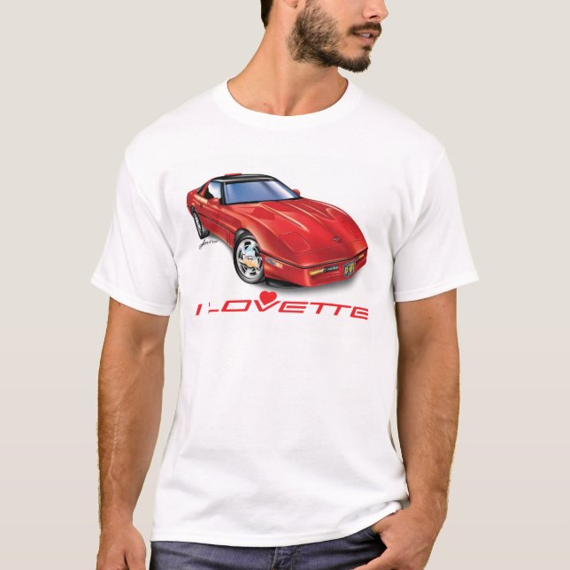 CAMISETA ME ENCANTA EL DISEÑO ÚNICO DE COCHES (Anverso)