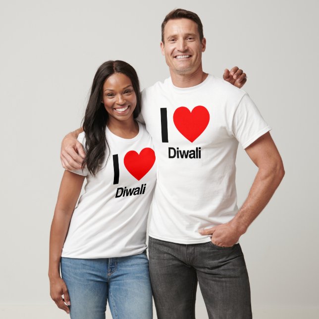 Camiseta me encanta el diwali (Unisexo)