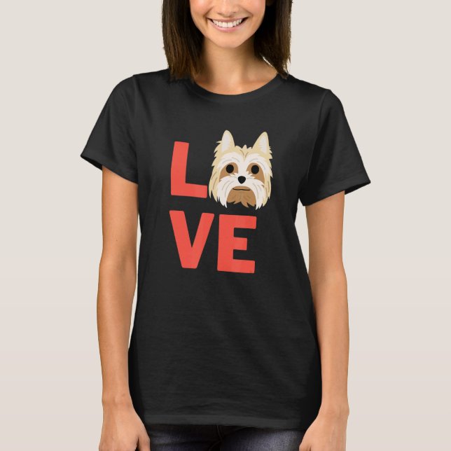 Camiseta Me Encanta El Dueño Del Mascota Del Perro Terrier  (Anverso)