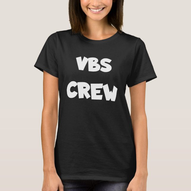 Camiseta Me encanta el equipo de VBS Vacation Bible Study C (Anverso)