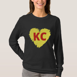 Camiseta Me Encanta El Equipo Deportivo De Fútbol De Kansas