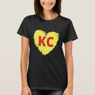 Camiseta Me Encanta El Equipo Deportivo De Fútbol De Kansas
