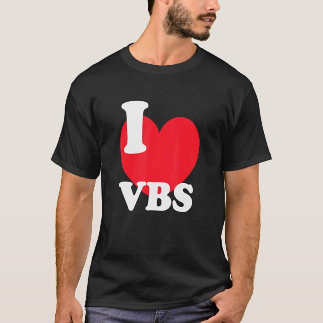 Camiseta Me Encanta El Equipo Vbs Vacaciones La Escuela De  (Anverso)