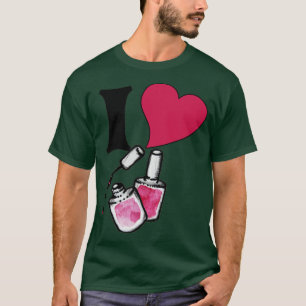Camiseta Me encanta el esmalte de uñas