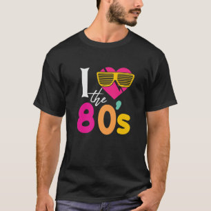 Camiseta Me Encanta El Fiesta De Disfraces De Los 80'S De L