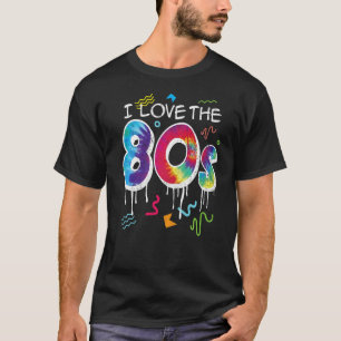 Camiseta Me encanta el Fiesta retro vintage de los años 80