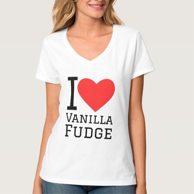 Camiseta Me encanta el fusil de vainilla (Anverso)