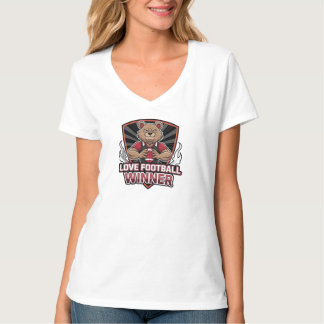Camiseta Me encanta el fútbol 