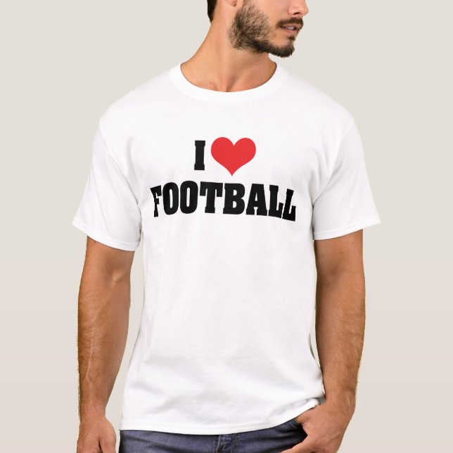 Camiseta Me Encanta el Fútbol (Anverso)
