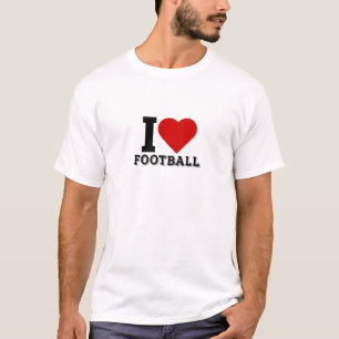 Camiseta Me encanta el fútbol - amante del fútbol