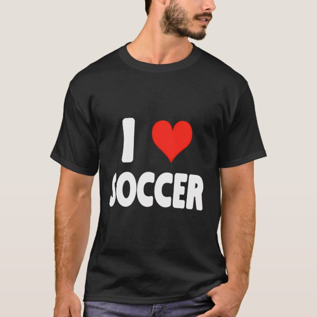 Camiseta Me encanta el fútbol fútbol Futbol Field Pitch Goa (Anverso)