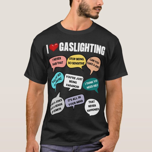 Camiseta "Me encanta el Gaslight" diversión y travesura Hoo (Anverso)