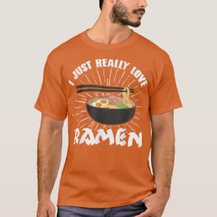 Camiseta Me Encanta El Gato De Ramen Neko Anime Japonés N