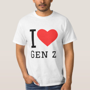 Camiseta Me encanta el gen z