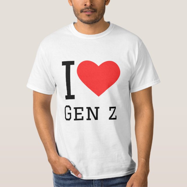 Camiseta Me encanta el gen z (Anverso)