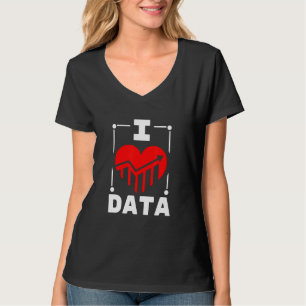 Camiseta Me encanta el Generador de datos