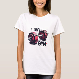 Camiseta Me encanta el gimnasio