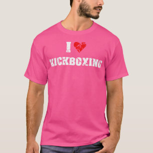 Camiseta Me Encanta El Gimnasio De Kickboxing Por