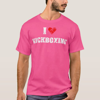 Camiseta Me Encanta El Gimnasio De Kickboxing Por