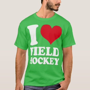Camiseta Me encanta el hockey sobre hierba