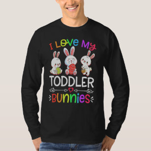 Camiseta Me Encanta El Huevo De Conejito De Pascua De Mi Pe