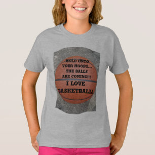 Camiseta Me encanta el humor del baloncesto