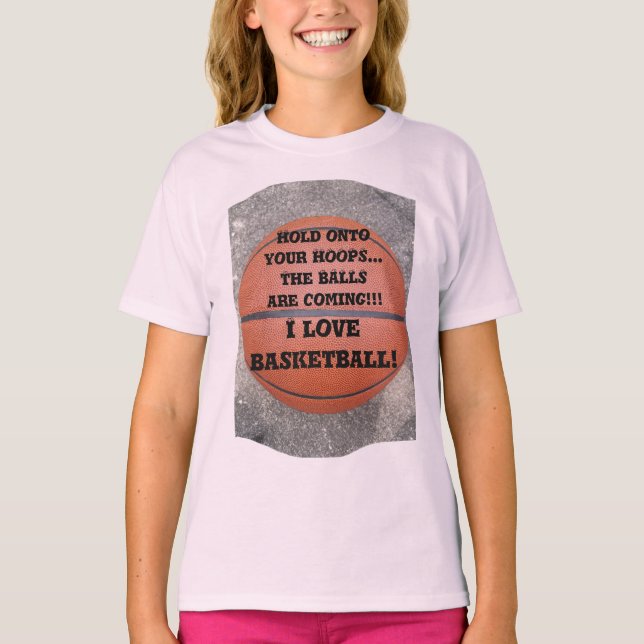 Camiseta Me encanta el humor del básquetbol (Anverso)