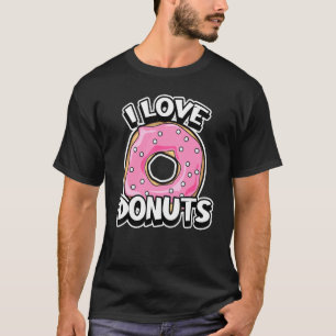 Camiseta Me encanta el humor dulce de los donuts