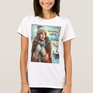 Camiseta Me encanta el invierno