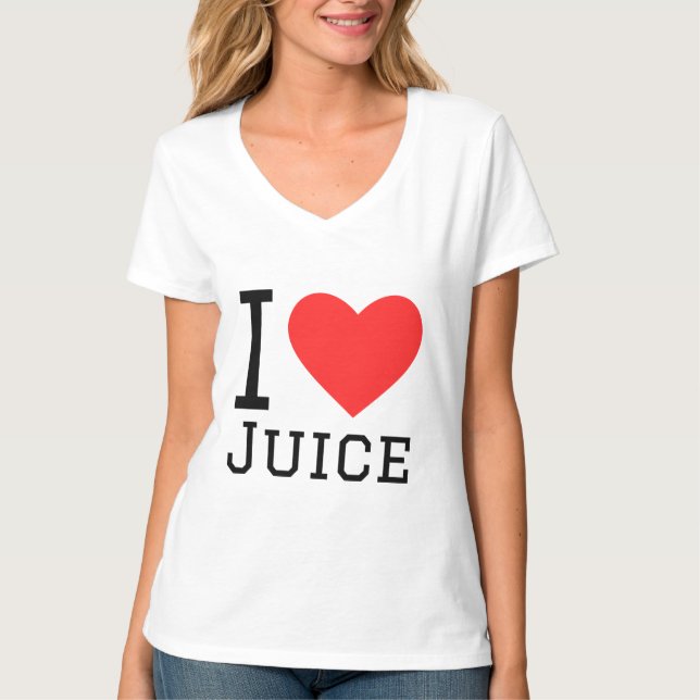 Camiseta Me encanta el jugo (Anverso)