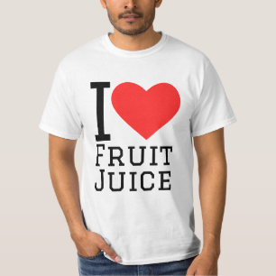Camiseta Me encanta el jugo de fruta