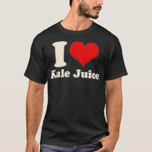 Camiseta Me encanta el jugo de Kale