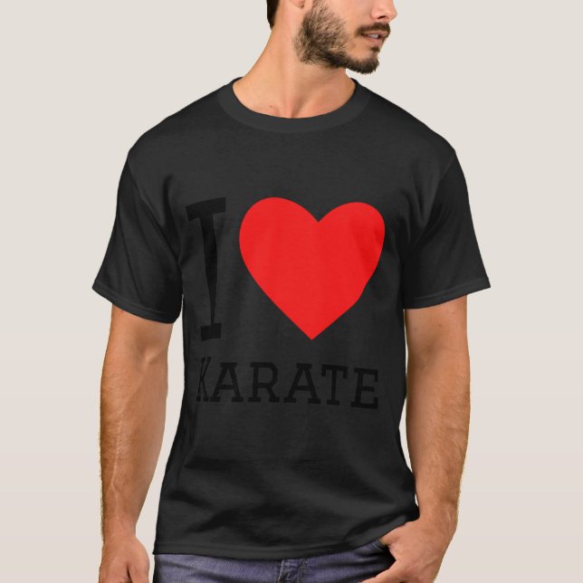 Camiseta Me Encanta El Karate (Anverso)