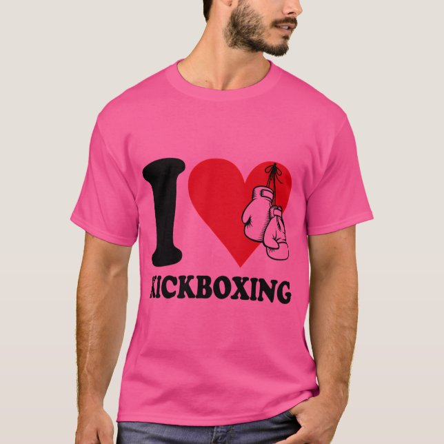Camiseta Me encanta el Kickboxing (Anverso)