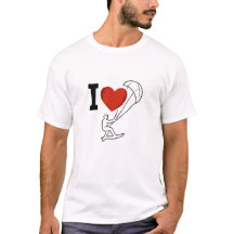 Camiseta Me Encanta el Kitesurf | Regalo de Kitebo
