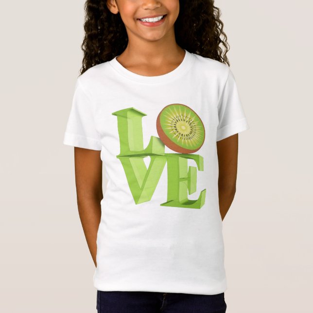 Camiseta ME ENCANTA EL KIWI (Kiwi Fruits/Kiwi Berry) (Anverso)