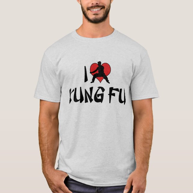 Camiseta Me encanta el Kung Fu (Anverso)