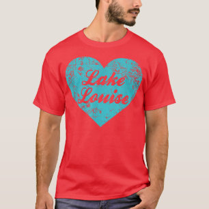 Camiseta Me encanta el lago Louise, el regalo de camping de