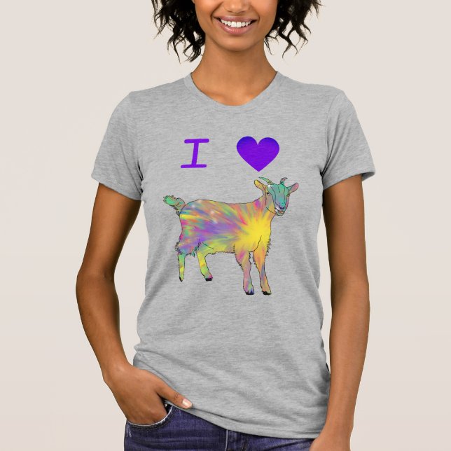 Camiseta Me encanta el lema de las cabras (Anverso)