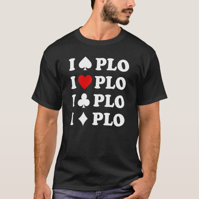Camiseta Me Encanta El Límite De Omaha De Pot De Heart Plo  (Anverso)