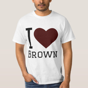 Camiseta Me encanta el marrón