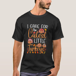 Camiseta Me Encanta El Más Cuidadoso Día De Acción De Graci