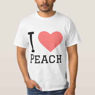 Camiseta Me encanta el melocotón
