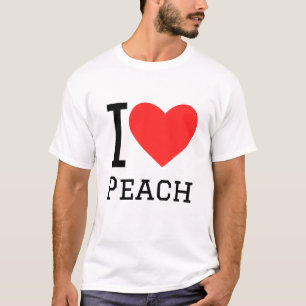 Camiseta Me encanta el melocotón