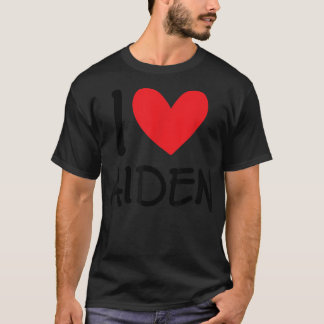 Camiseta Me encanta el nombre de Aiden Hombres Personalizad
