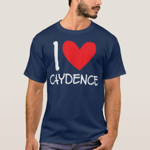 Camiseta Me encanta el nombre de la Caydencia Chica persona