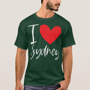 Camiseta Me Encanta El Nombre De Sydney Chica Personalizada